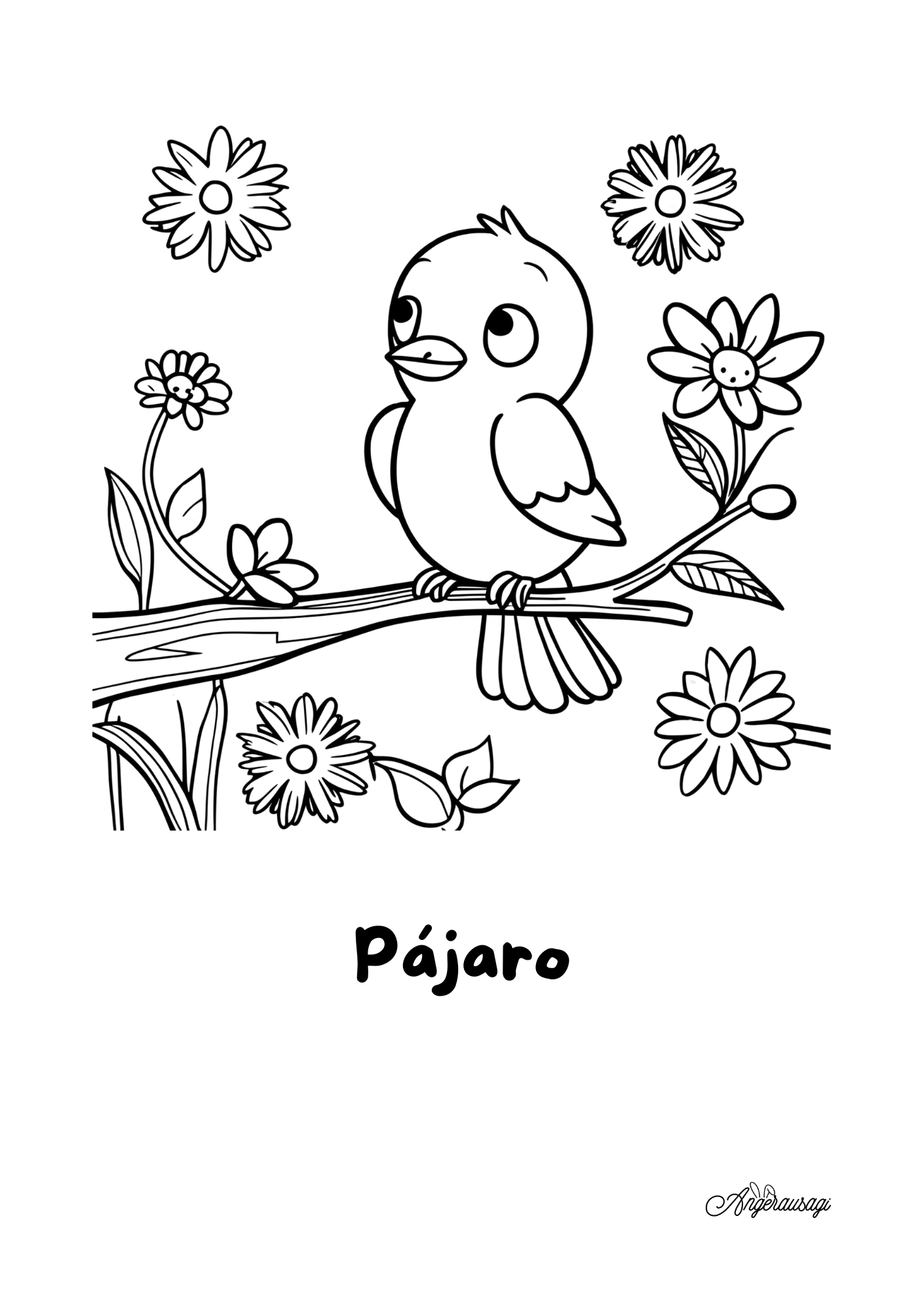 Páginas para colorear animales 1