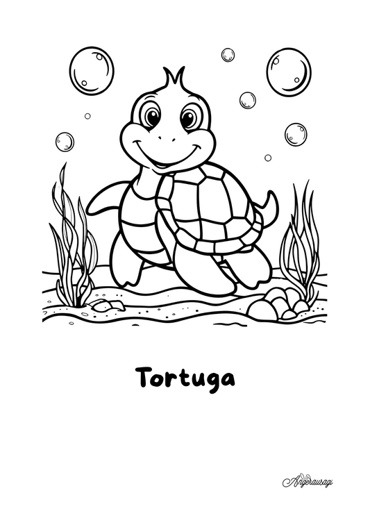 Páginas para colorear animales 1
