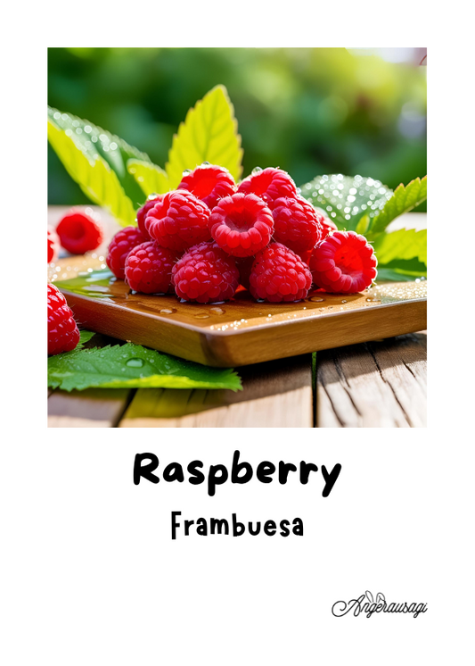 Fichas educativas inglés-español frutas