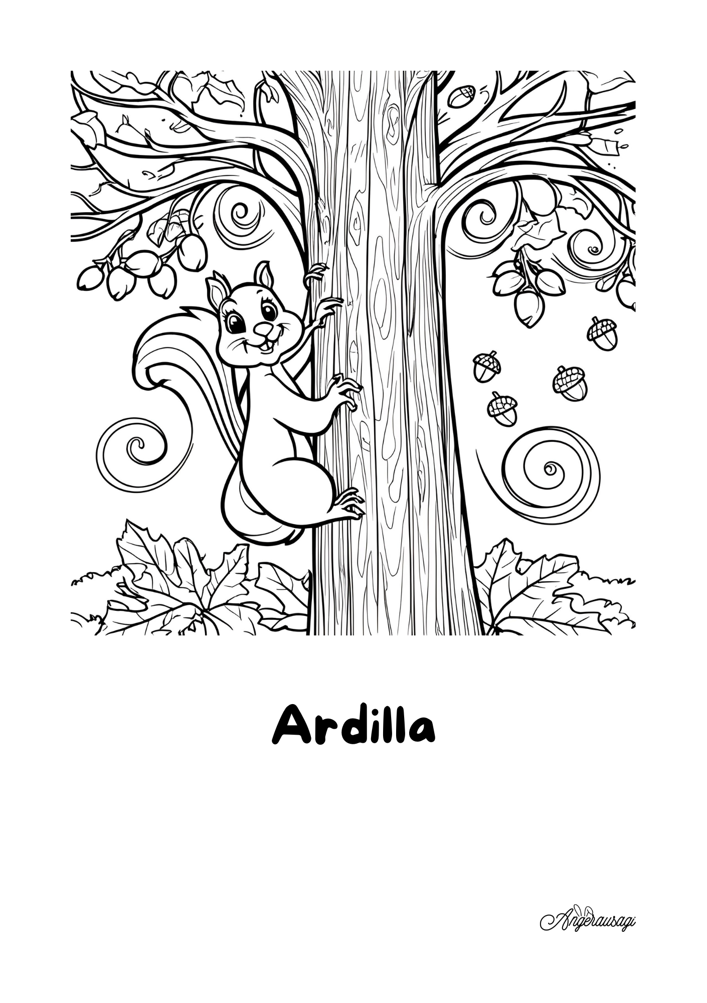 Páginas para colorear animales 2