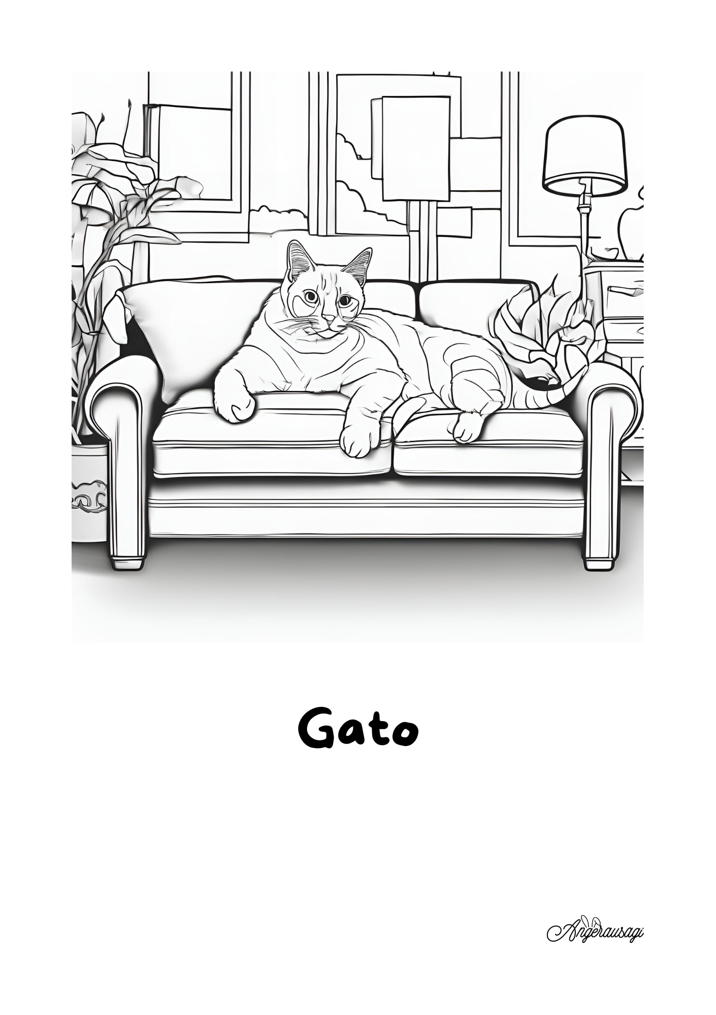 Páginas para colorear animales 2