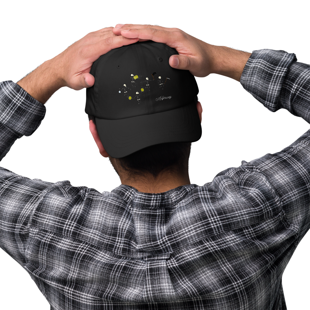 Gorra Negra esqueletos
