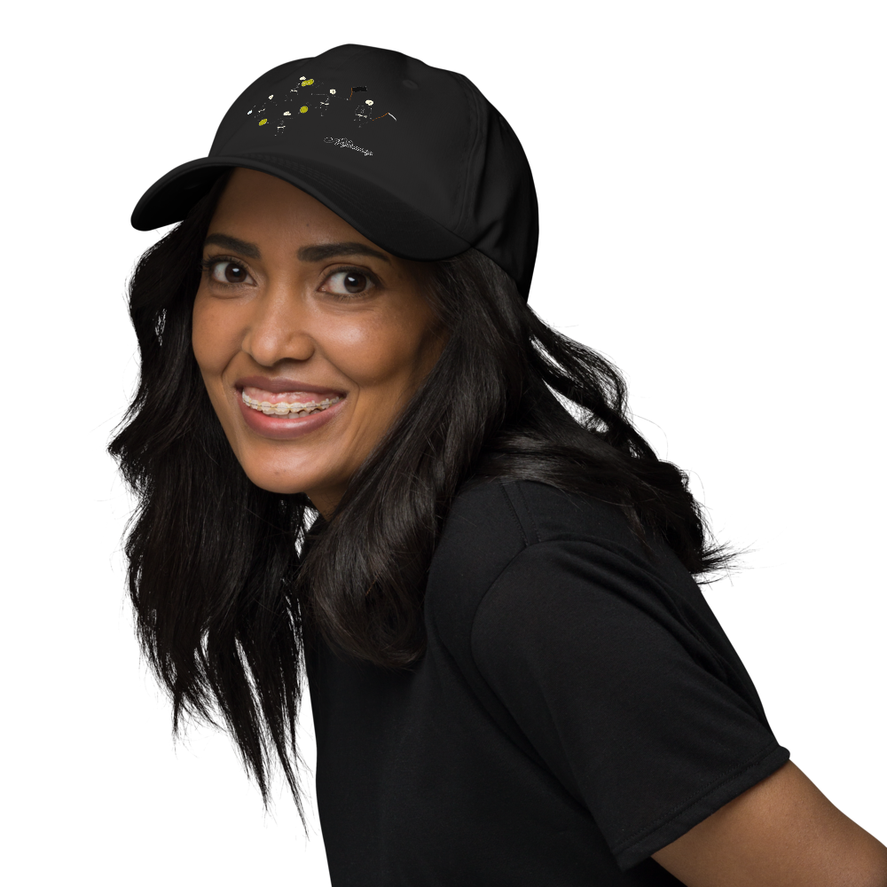 Gorra Negra esqueletos