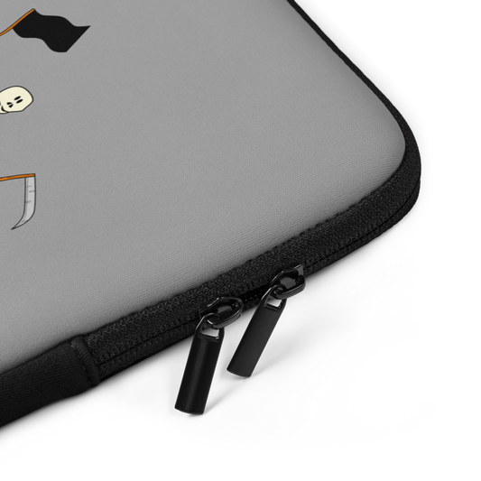 Funda para portátil esqueletos