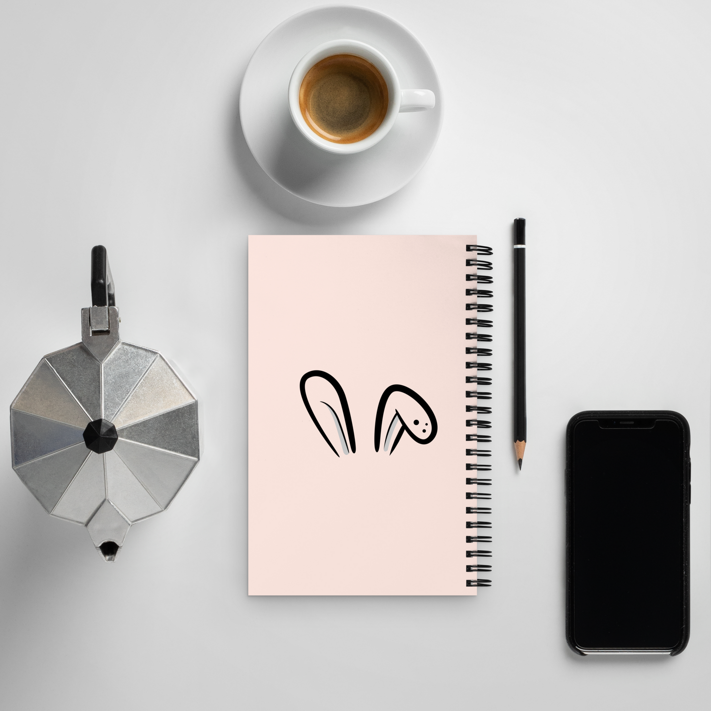 Libreta de notas con espiral  esqueletos