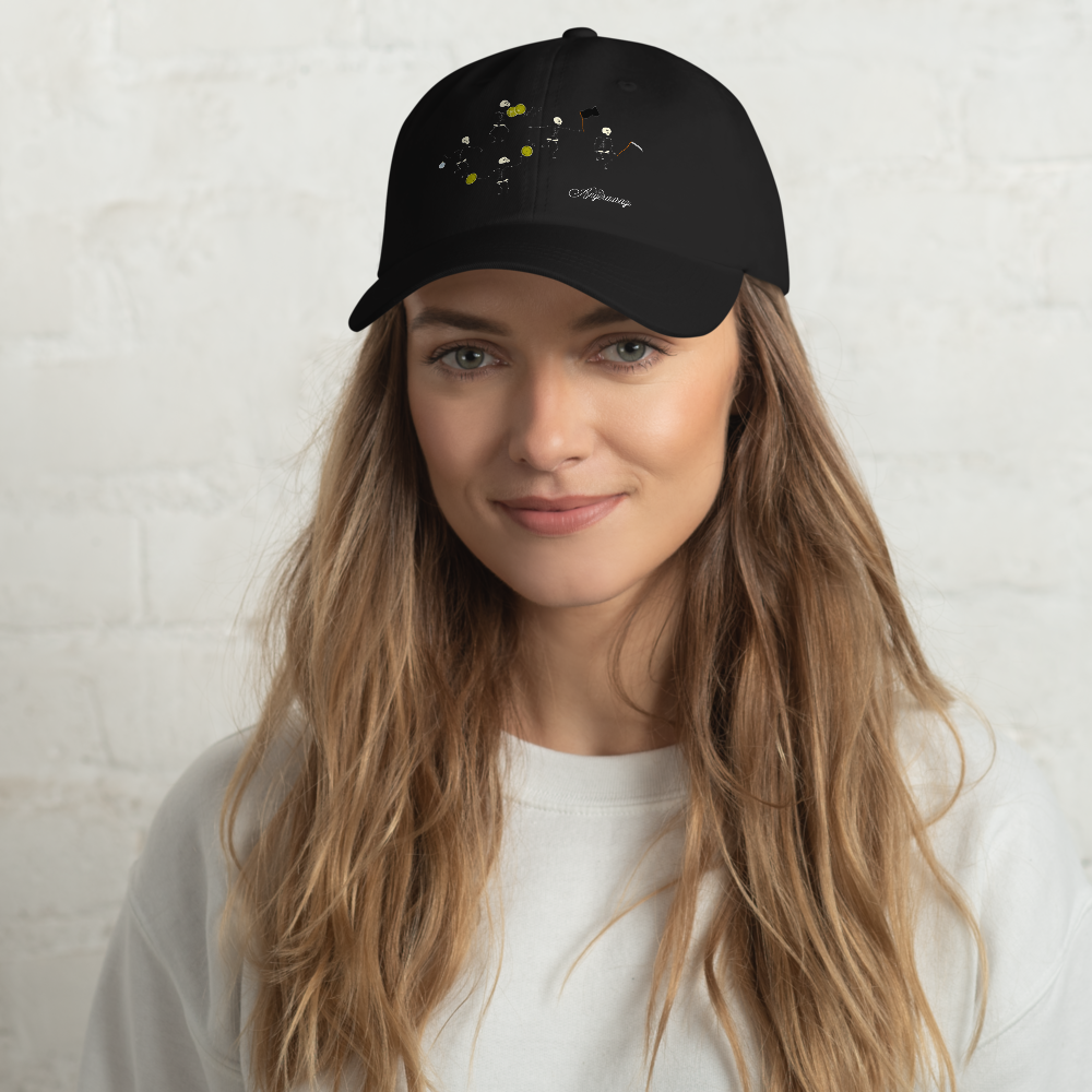 Gorra Negra esqueletos