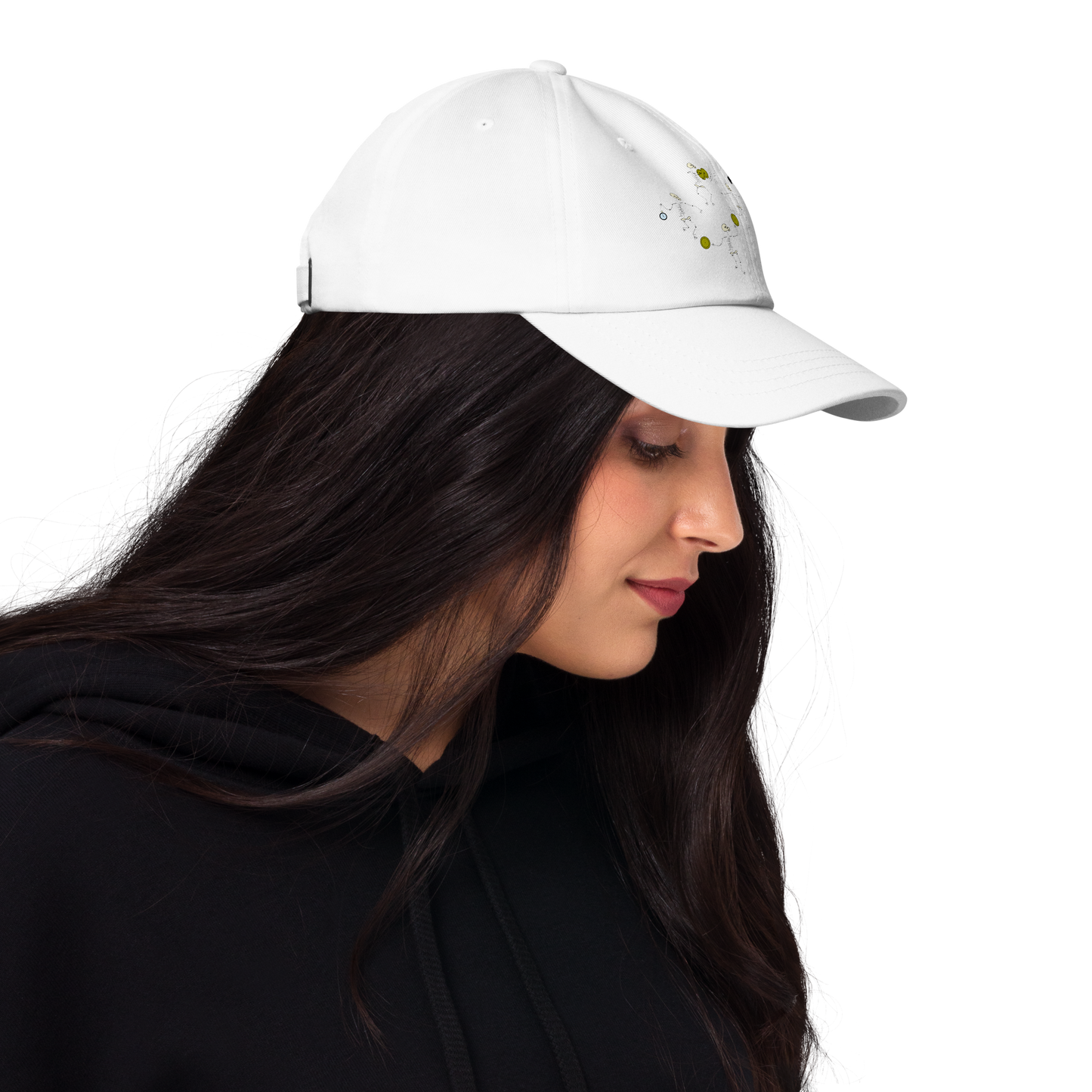 Gorra Blanca esqueletos