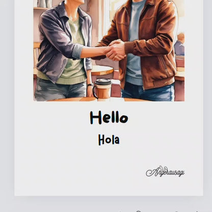 Fichas educativas ingles-español Frases cotidianas