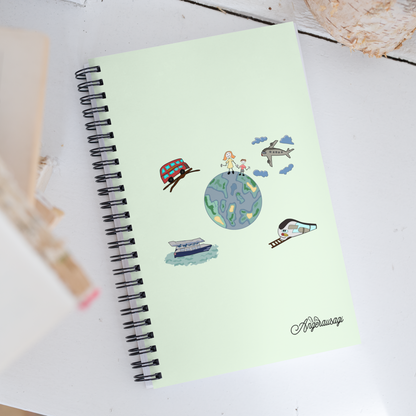 Libreta aventuras con espiral